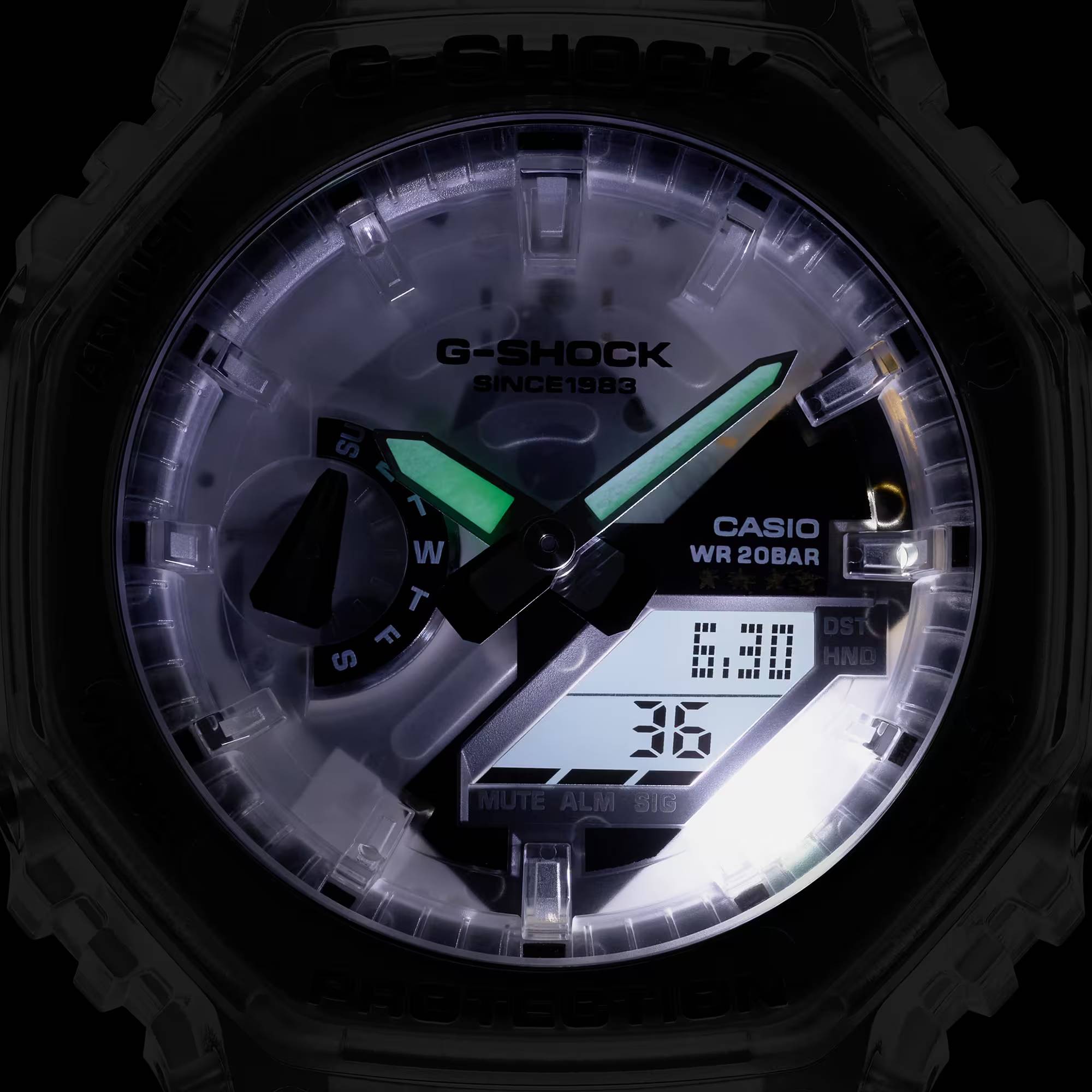 Orologio Uomo Casio G-Shock Digitale Special Edition Clear Remix GA-2140RX-7AER