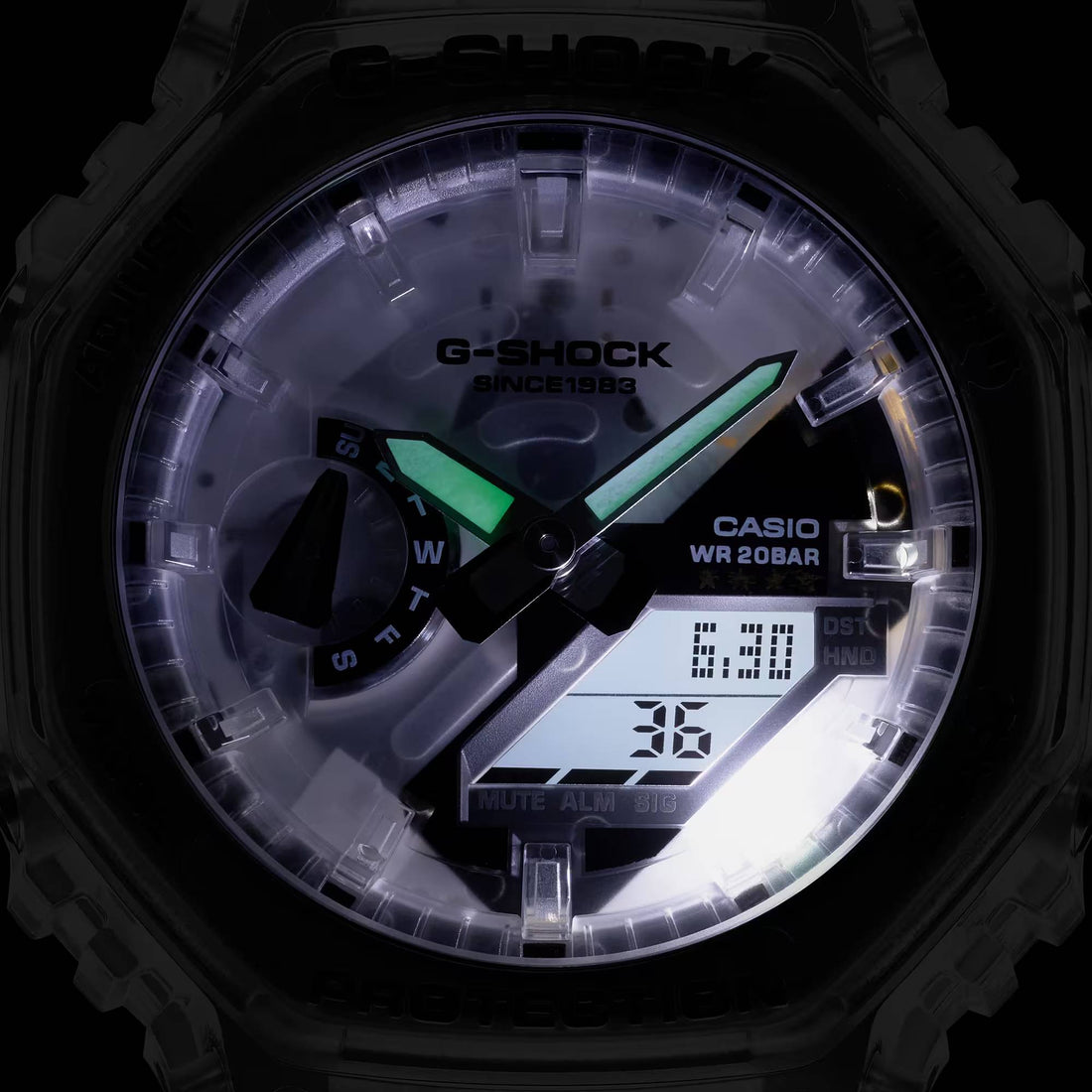 Orologio Uomo Casio G-Shock Digitale Special Edition Clear Remix GA-2140RX-7AER