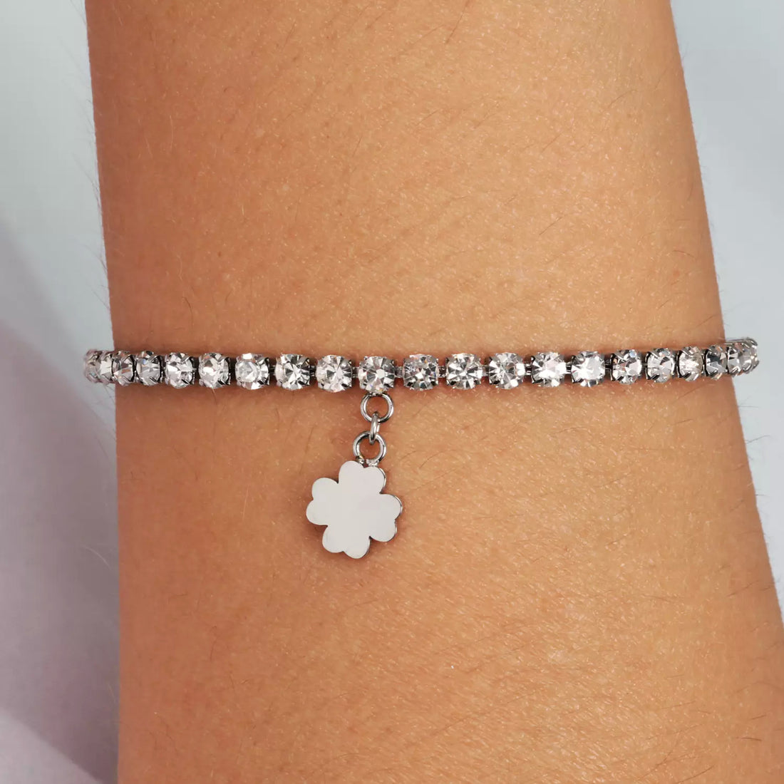 Bracciale Donna La Petite Story Acciaio Con Charm Quadrifoglio Friendship LPS05ARR70