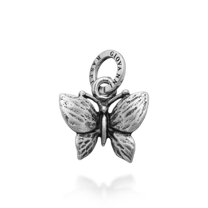 Charm Donna Giovanni Raspini Argento 925 Mini Farfalla Realizzato A Mano 06439
