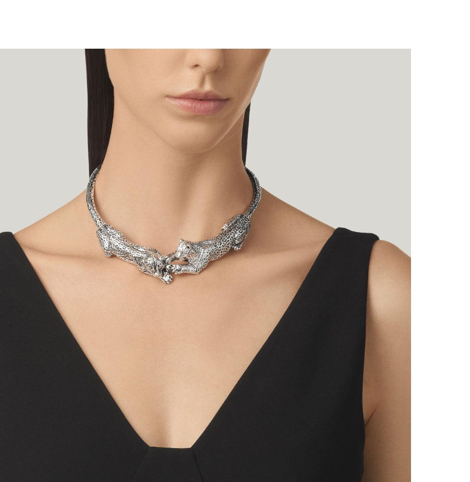 Collana Donna Giovanni Raspini Argento 925 Leopardi 12270