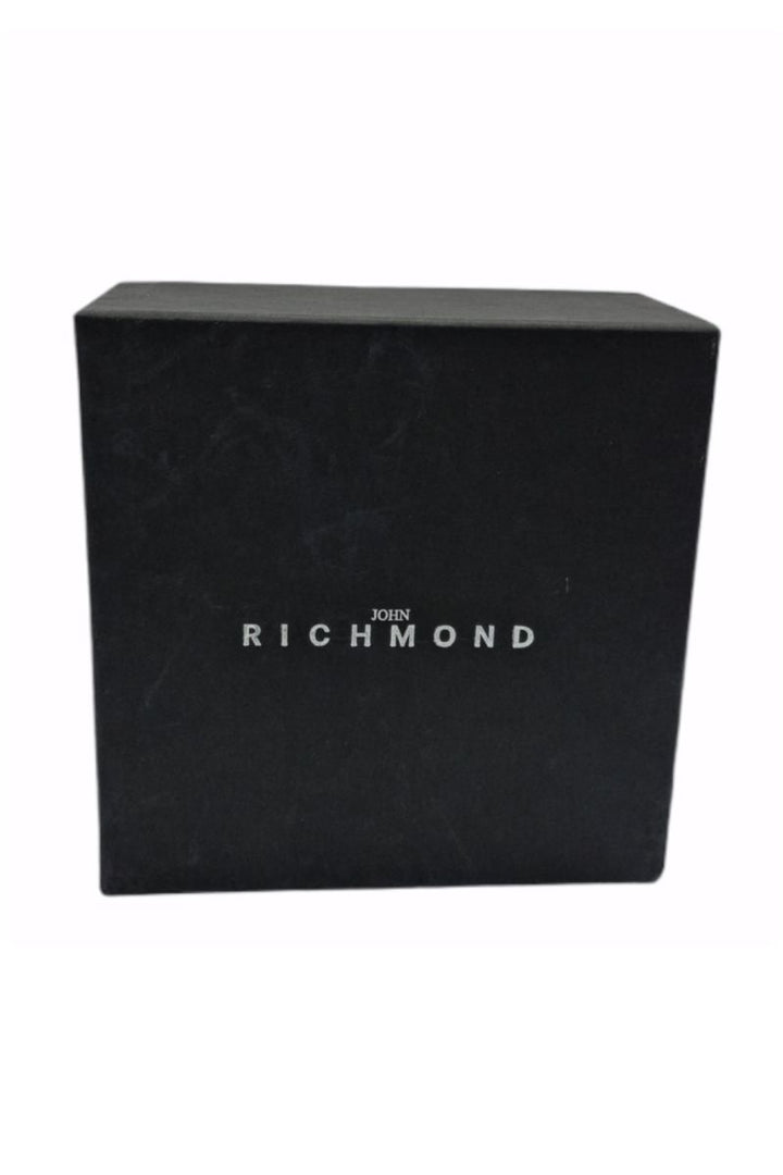 Collana Unisex John Richmond Croce Irregolare Bronzo Argentato JRTP03BW