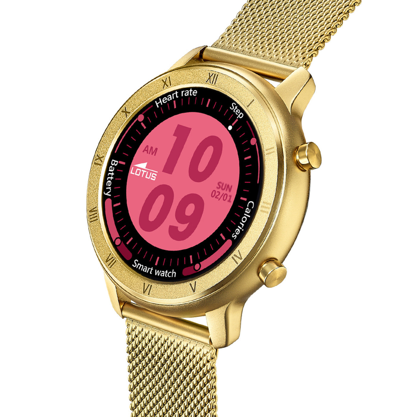 Orologio LOTUS  Smartwatch Cinturino Acciaio Milano e cinturino gomma