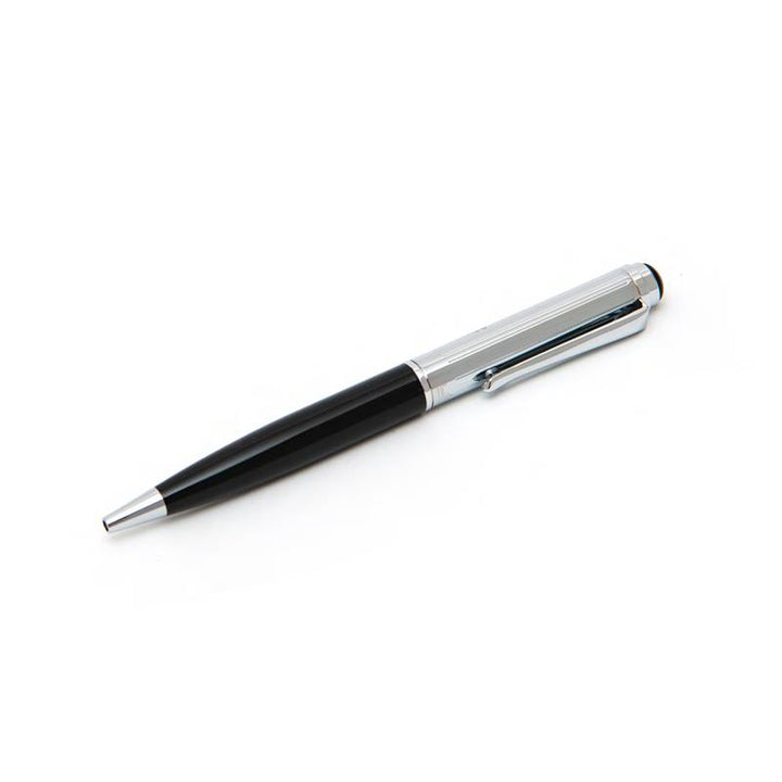 Penna A sfera Rosenthal Nera Argento 13,5 cm RS8553