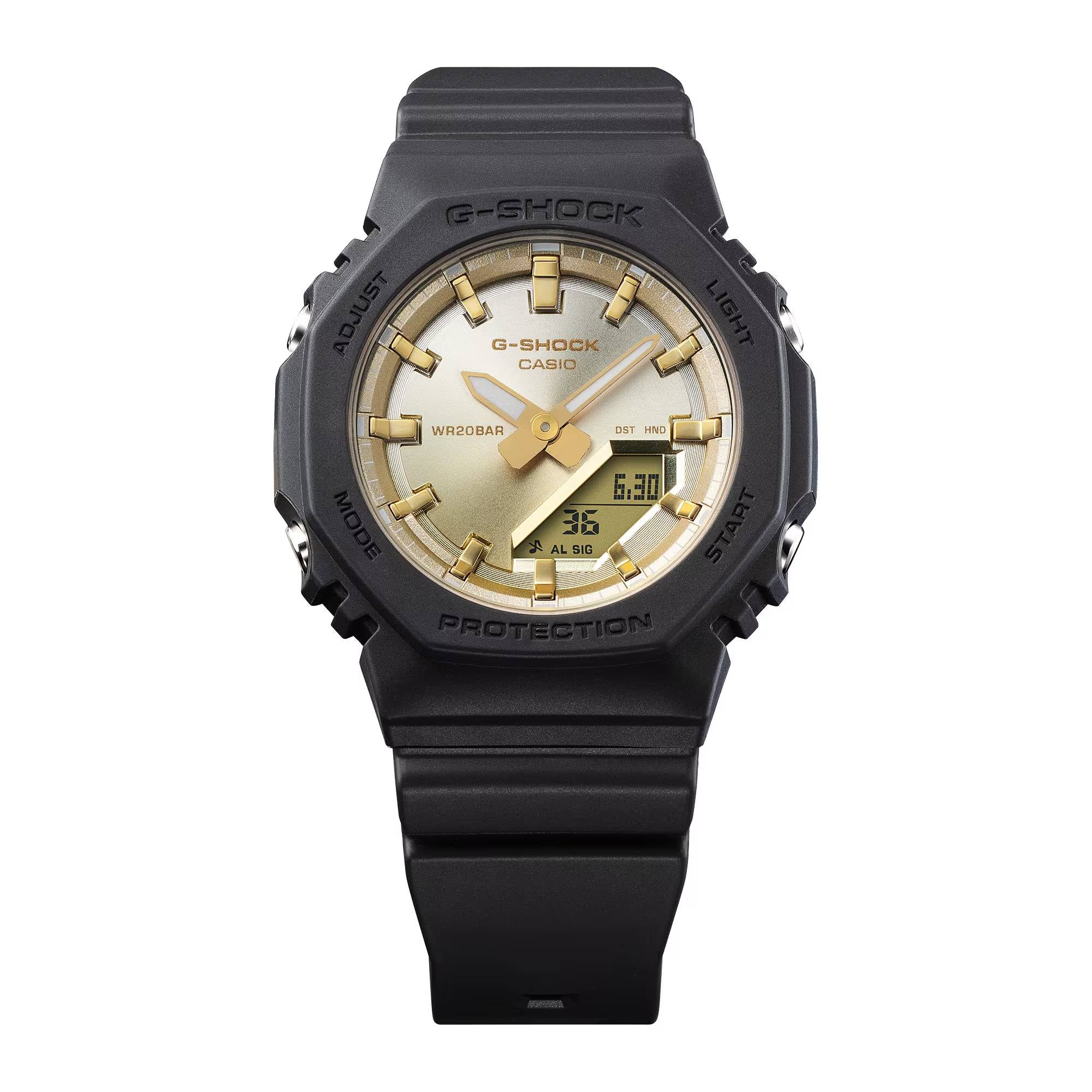 Orologio Unisex Casio G-SHOCK Dorato Giallo Nero GMA-P2100SG-1AER