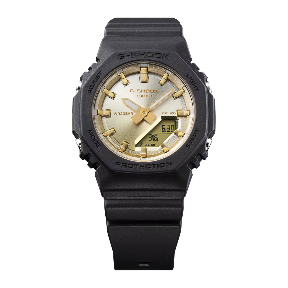 Orologio Unisex Casio G-SHOCK Dorato Giallo Nero GMA-P2100SG-1AER
