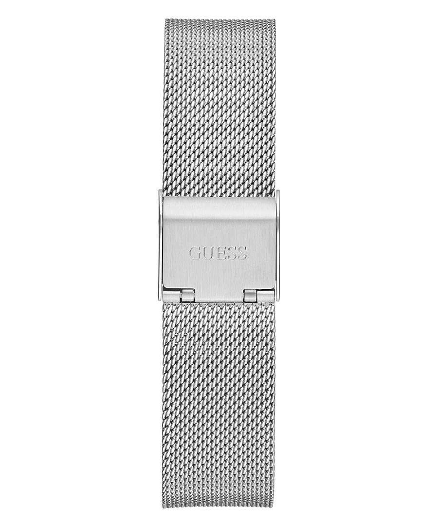 Orologio Donna Guess Quarzo Solo Tempo Zirconi Acciaio Maglia Milano GW0477L1