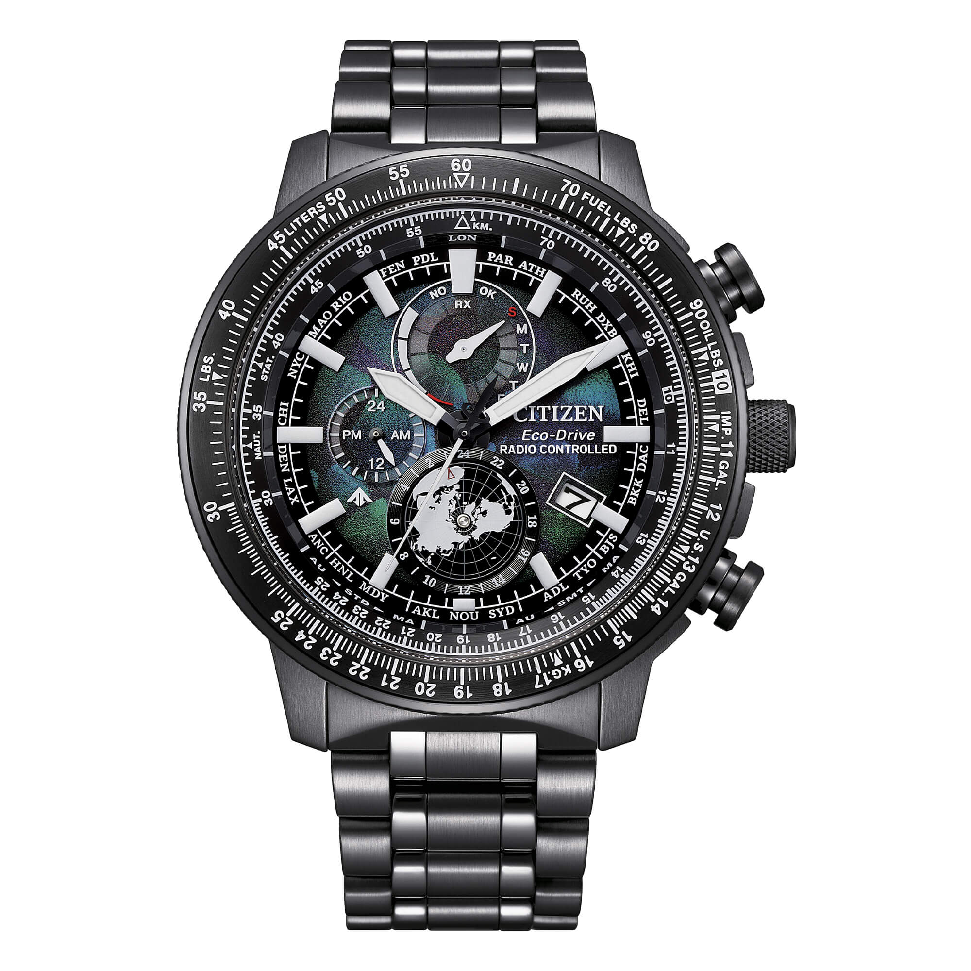 Orologio Uomo Citizen Geo Trekker Edizione Limitata Radio Controllato BY3005-56E