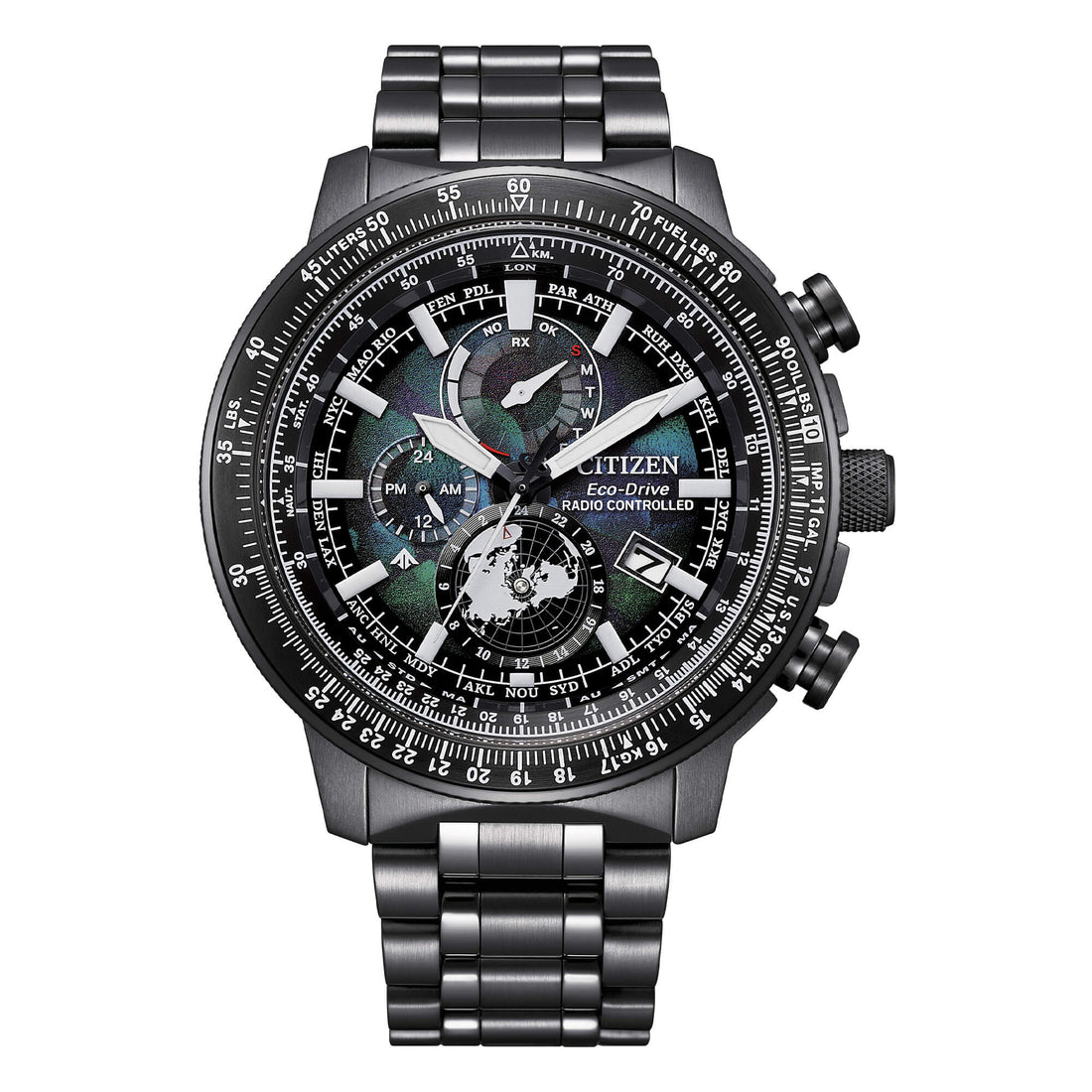 Orologio Uomo Citizen Geo Trekker Edizione Limitata Radio Controllato BY3005-56E