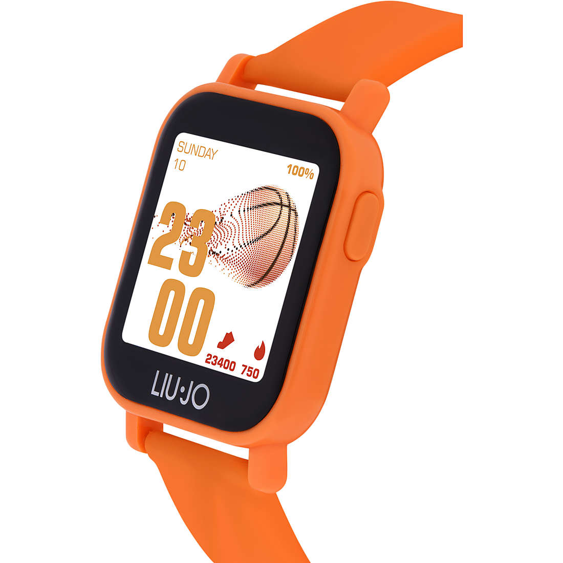 Orologio Unisex Liu Jo Smartwatch Gomma Arancione SWLJ033