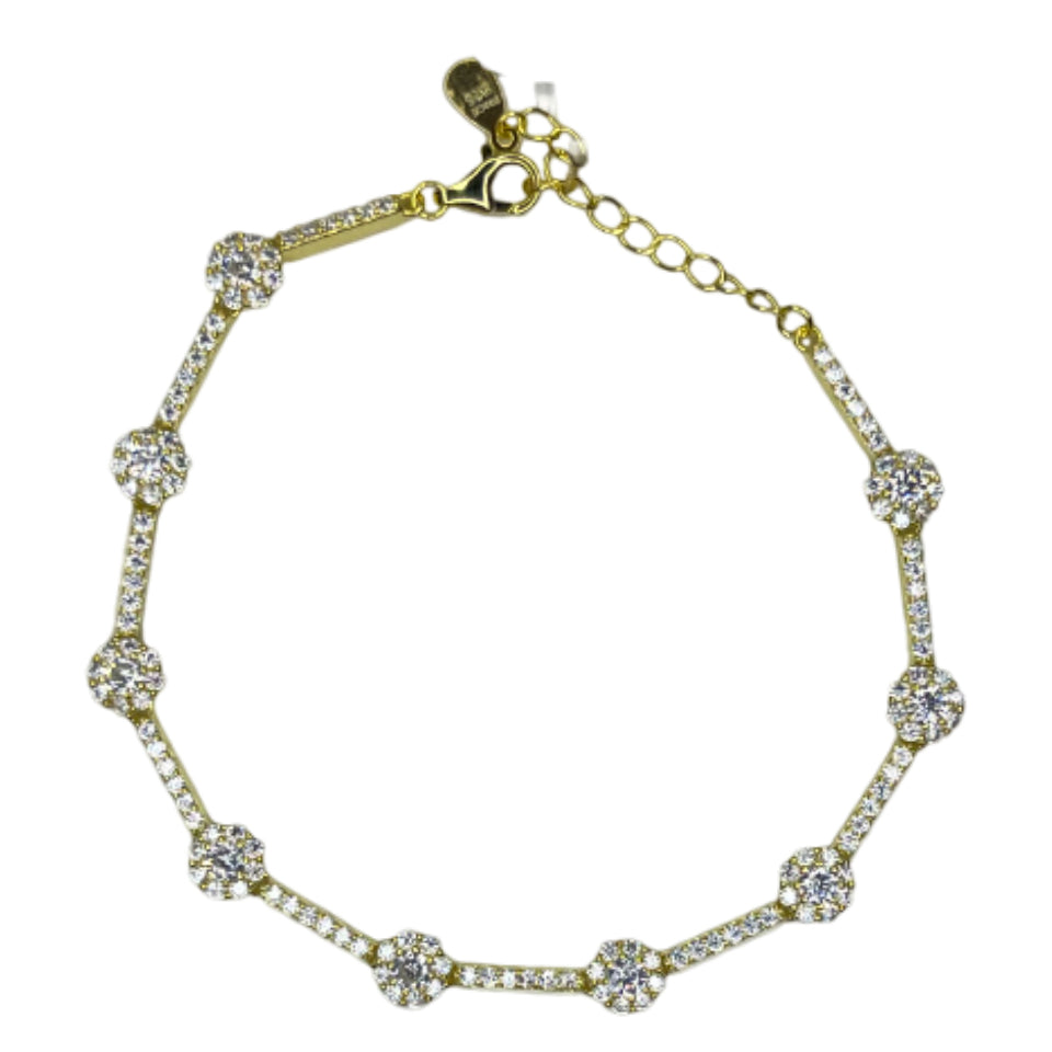 Bracciale Donna Re Mida Argento Tennis BR-Djv-21