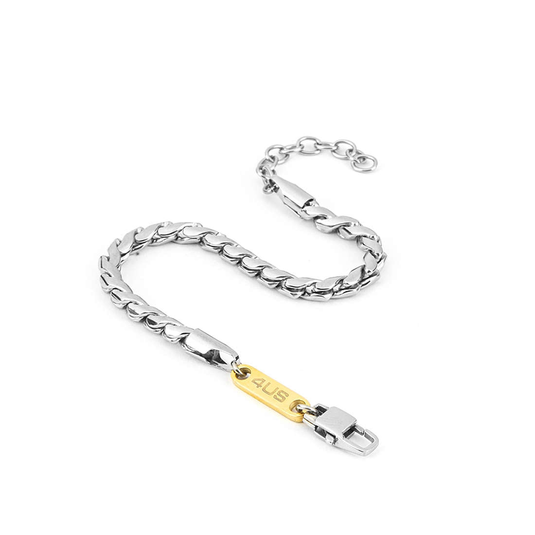 Bracciale Uomo 4US Cesare Paciotti acciaio  4UBR4371