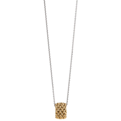 Collana Donna Unoaerre Argento 925 Bicolore Chicco 509520