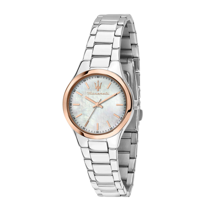 Orologio Donna Maserati Acciaio Bicolore Madre Perla Quarzo Solo Tempo R8853151503