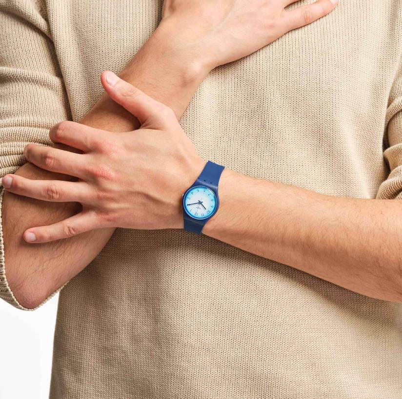 Orologio Uomo Bambino Swatch Quarzo Solo Tempo GN279