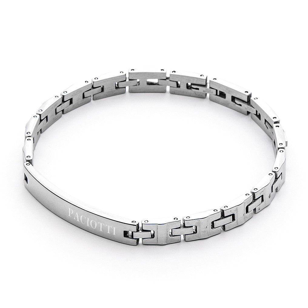 Bracciale Uomo 4US Cesare Paciotti Acciaio Pvd Con Logo 4UBR4532