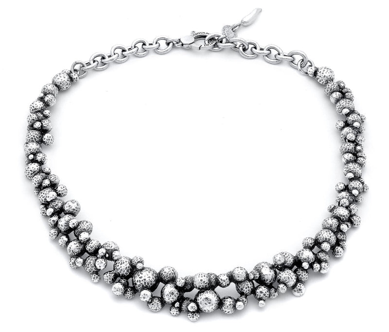 Collana Donna Giovanni Raspini Argento 925 Girocollo Bubbles Pallini 11572