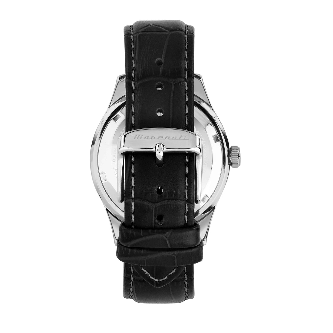 Orologio Uomo Maserati Acciaio Pelle Blu Quarzo Data R8851124003