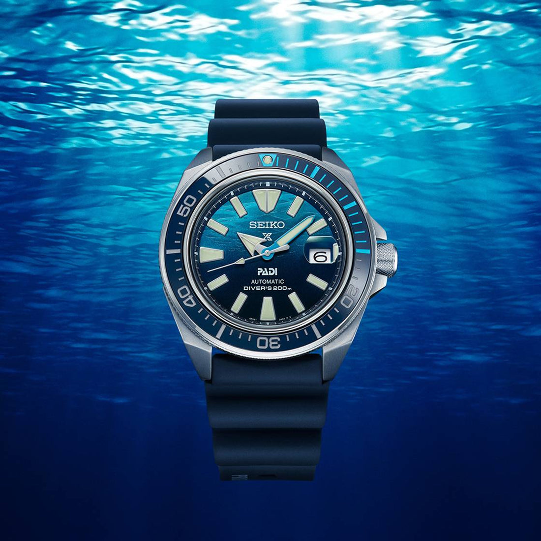 Orologio Uomo Seiko Prospex Samurai Edizione Speciale The Great Blue SRPJ93K1
