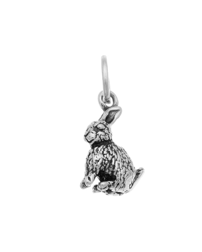 Charm Unisex Giovanni Raspini Argento 925 Coniglio Realizzato A Mano 10193