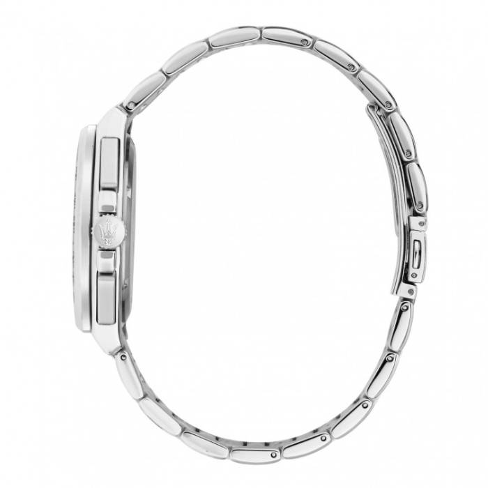 Orologio Uomo Maserati Velocità Acciaio Satinato Quarzo Verde Crono Data R8873652013
