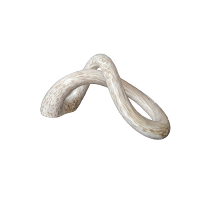 Scultura Cristallo Onlylux Sogninfiniti 34,5 cm Oro Bianco OL03490