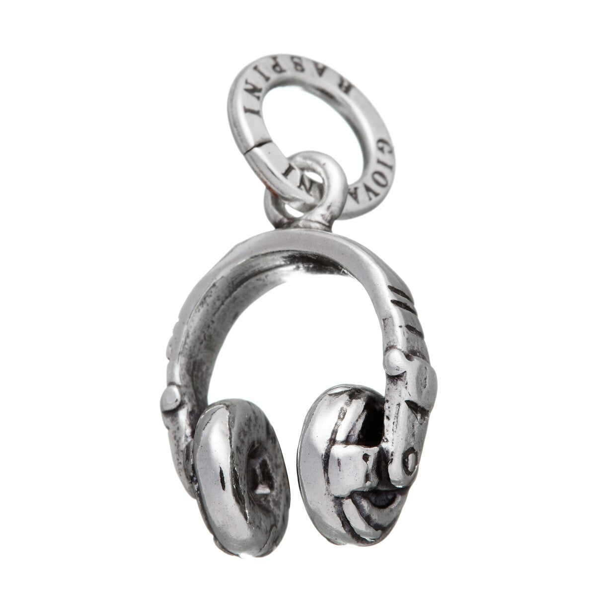 Charm Unisex Giovanni Raspini Argento 925 Cuffie Realizzato A Mano 09637