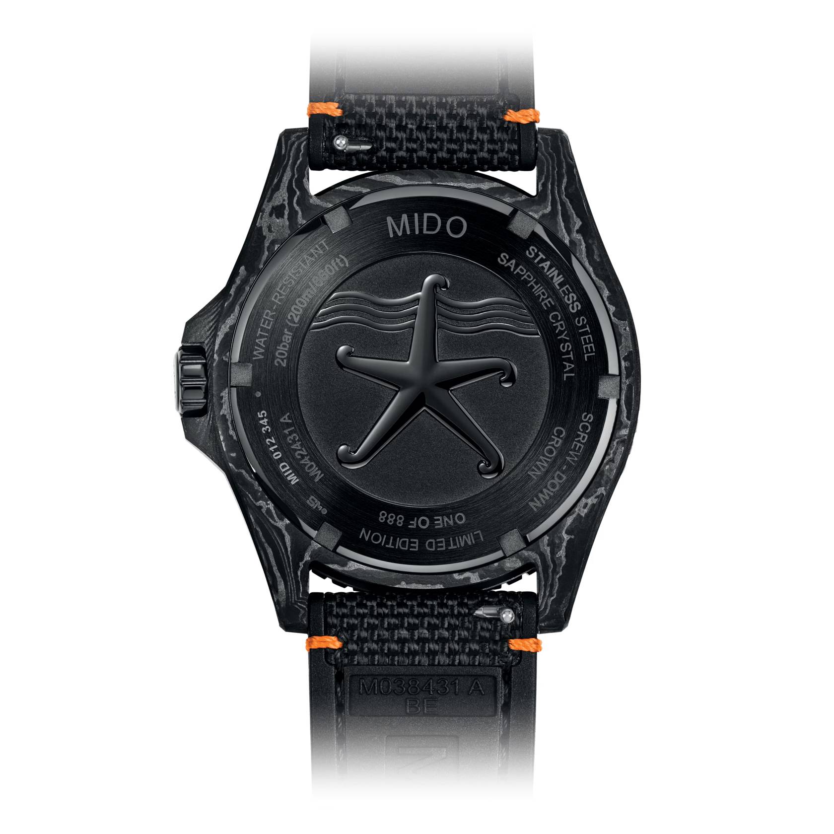 Orologio Uomo Mido Automatico Ocean Star 200C Carbon Edizione Limitata