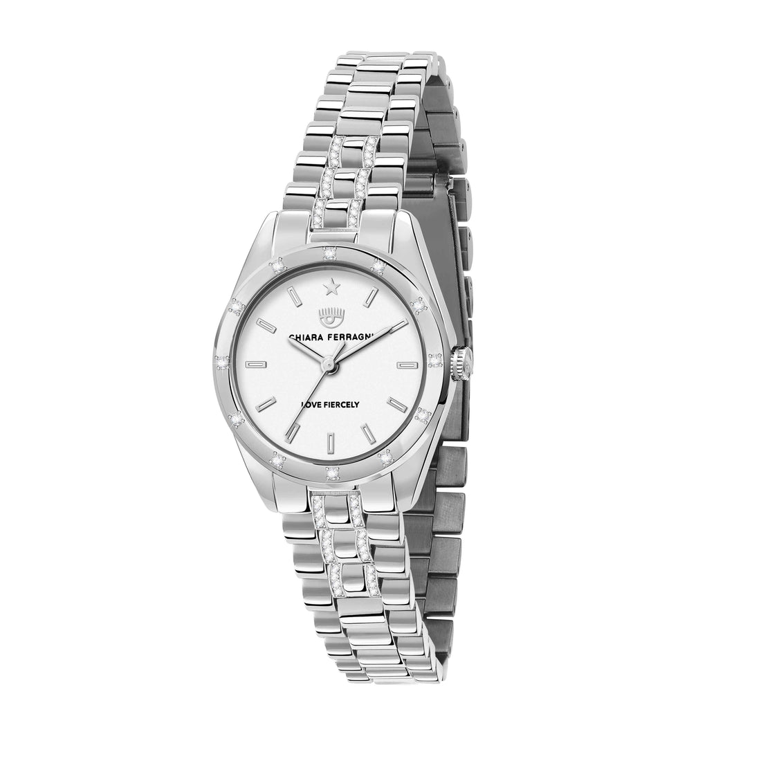 Orologio Donna Chiara Ferragni Quarzo Solo Tempo Acciaio Zirconi
