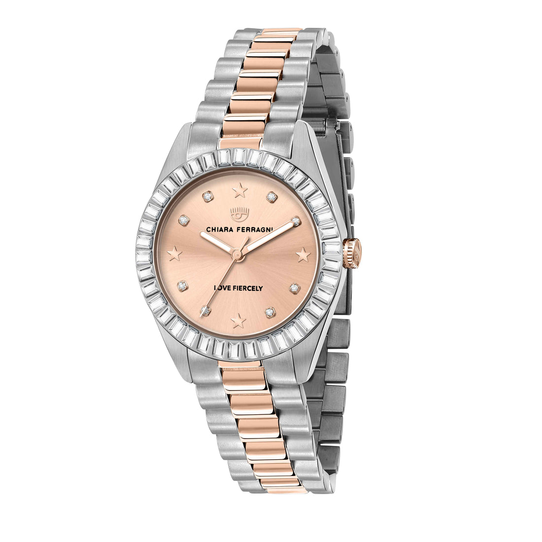 Orologio Donna Chiara Ferragni Quarzo Solo Tempo Acciaio Rosè Bicolore