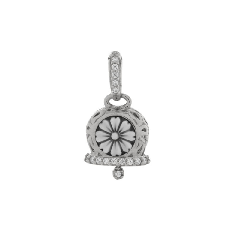 Ciondolo Donna La Campanella di Capri Argento Cammeo Zirconi CCAMM-ARG