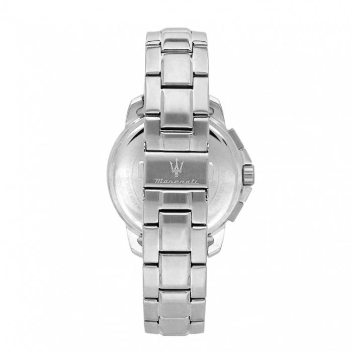 Orologio Uomo Maserati Successo Acciaio Quarzo Nero Crono Data R8873621049