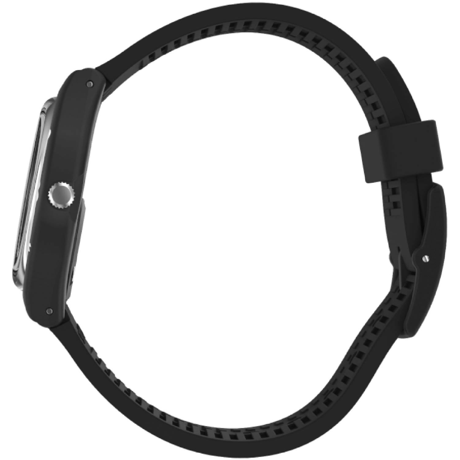 Orologio Donna Gomma Resina Swatch Solo tempo Quarzo Black Doppia Data GB757