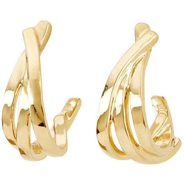 Orecchino Donna Uno De 50 Cerchio Astratto A Lobo Color Oro PEN0697ORO0000U