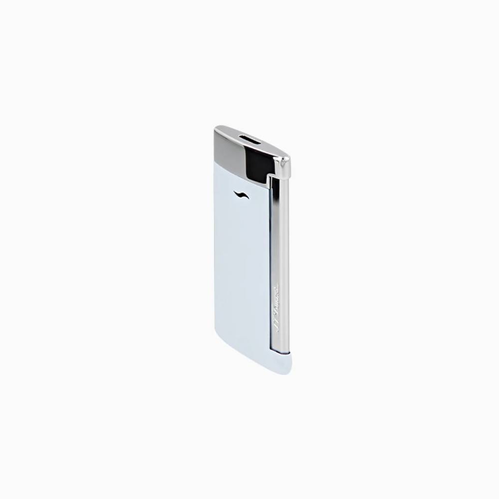 Accendino Uomo Dupont Celeste Acciaio Lucido 0027779