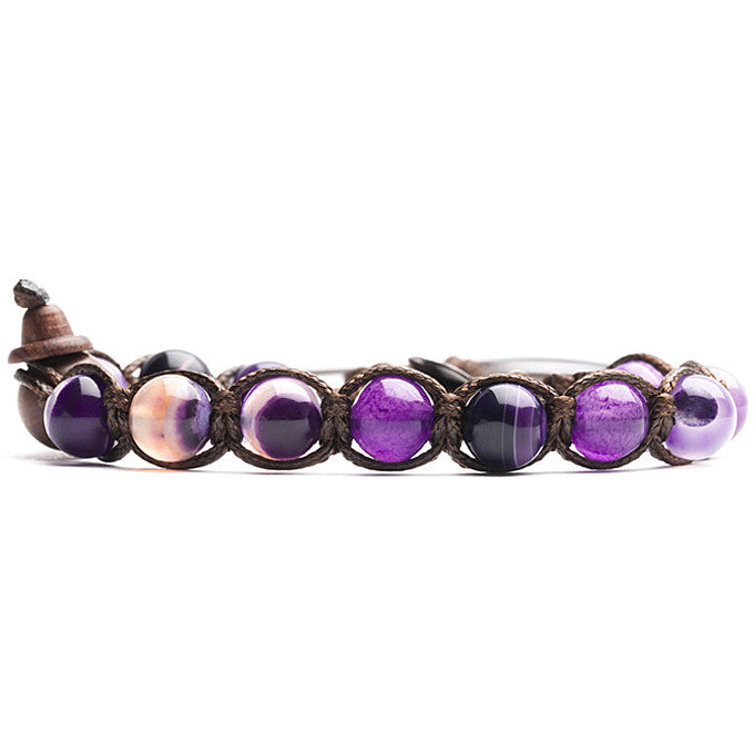 Bracciale Donna Tamashii Classic Agata Lace Purple BHS900-85