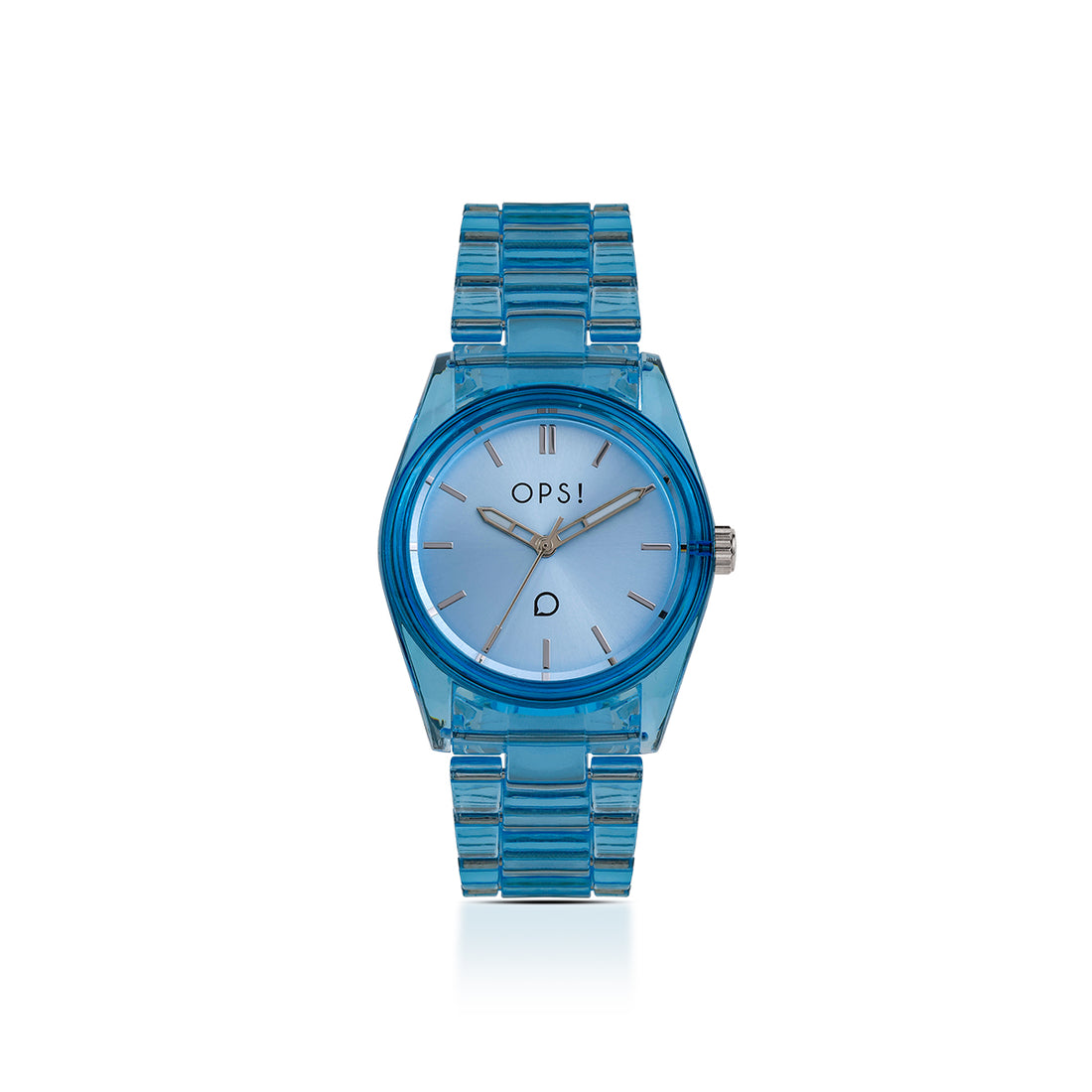 Orologio Uomo Ops Quarzo Plastica Azzurro OPSPW-1117-2450
