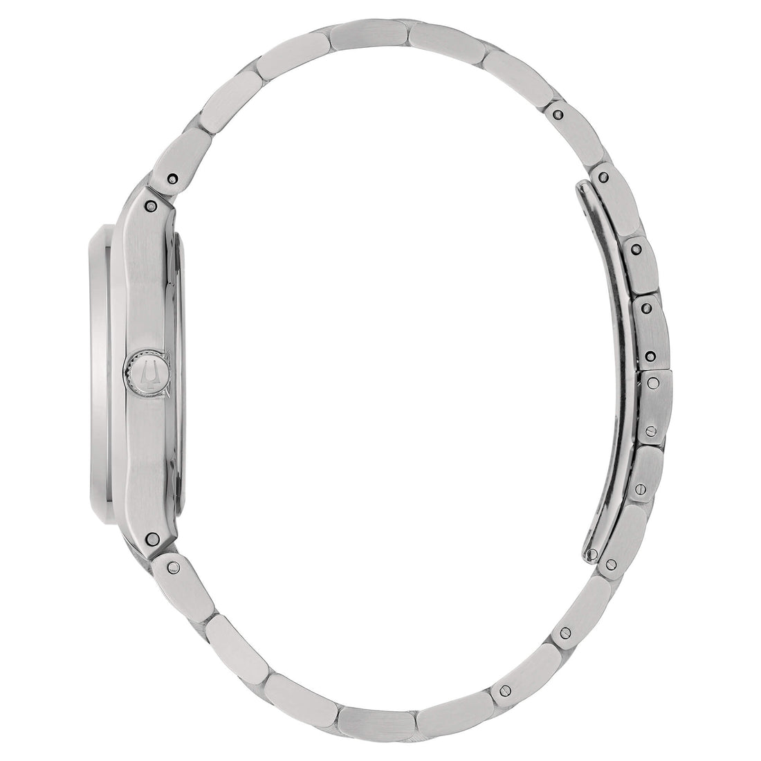 Orologio Donna Bulova Quarzo Solo Tempo Argentè Surveyor Lady Acciaio Data 96M156