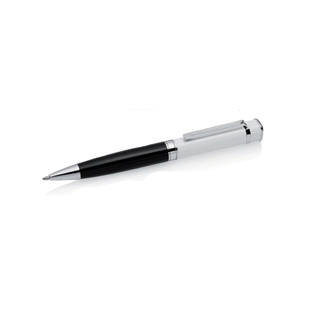Penna Ottaviani Biro Roller Acciaio Nero Bianco Home Collection 84286