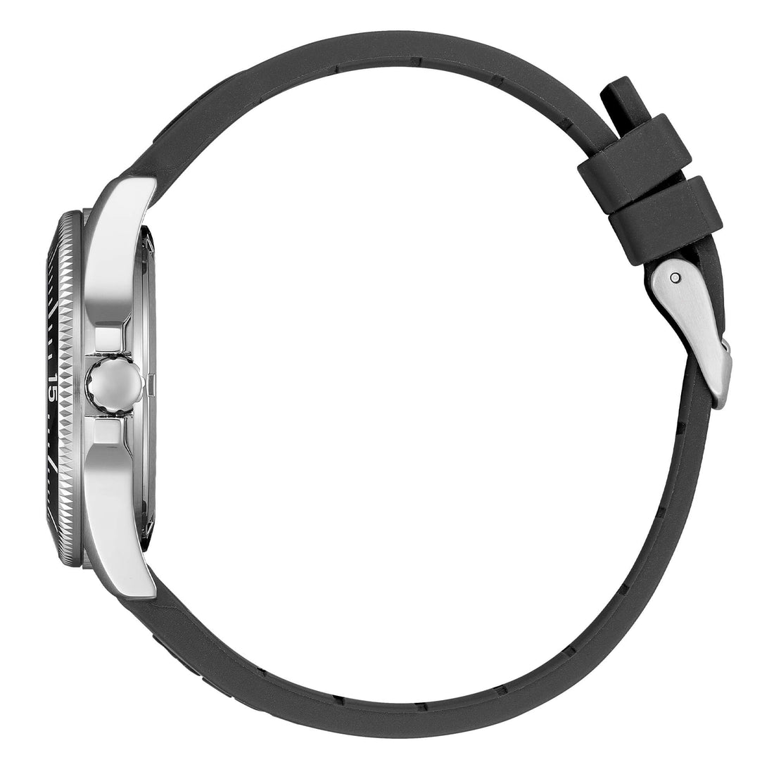 Orologio Uomo Vagary By Citizen Quarzo Gomma Nero VD5-317-50