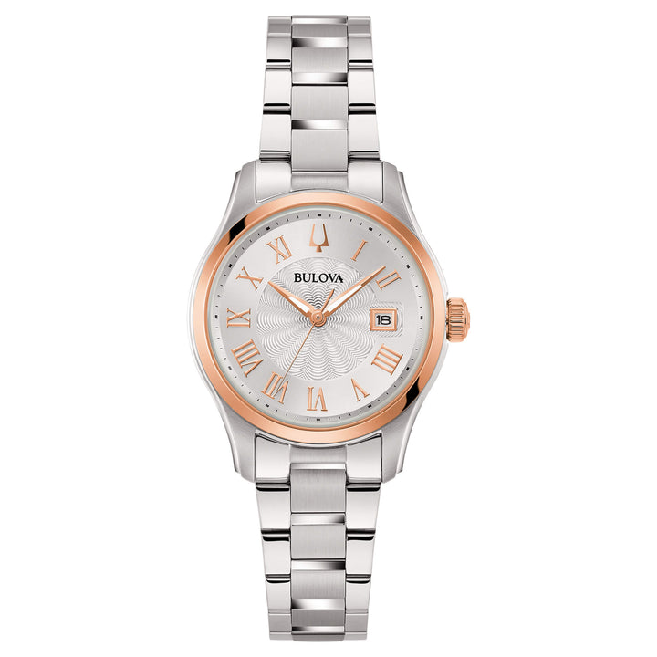 Orologio Donna Bulova Sutton Acciaio Bicolore 98M136