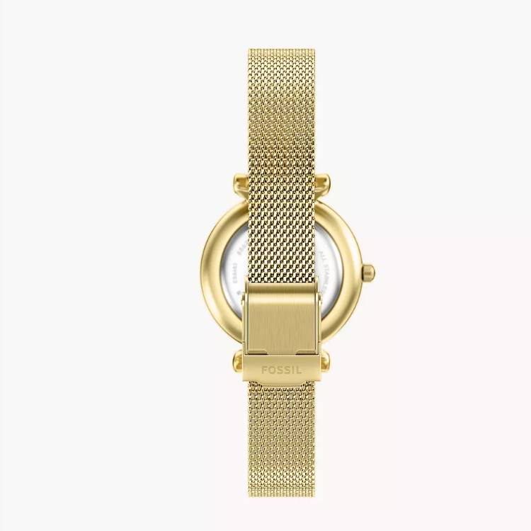 Orologio Donna Folssi Acciaio Carlie Tre Sfere Quarzo Solo Tempo Madreperla ES5462
