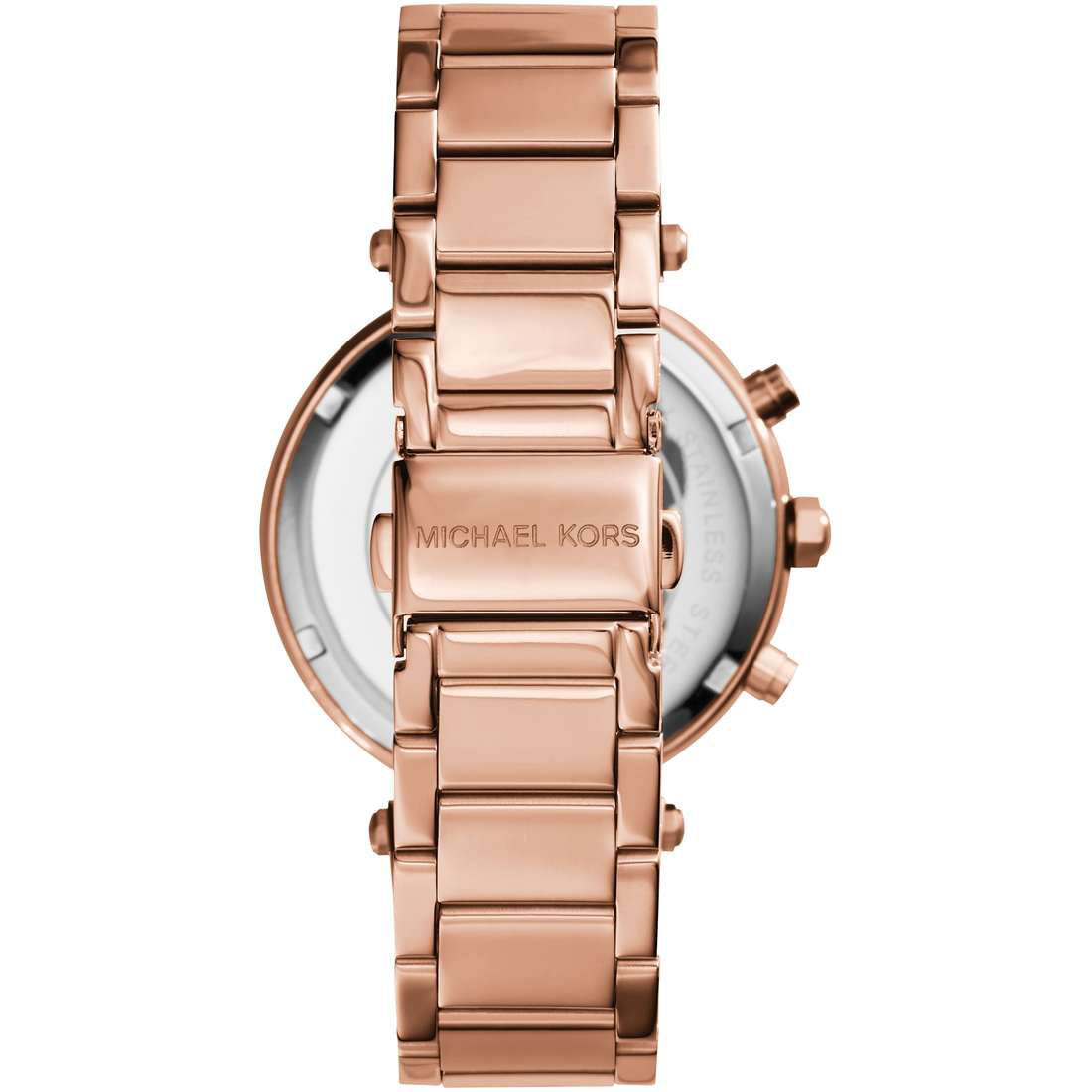Orologio Donna Acciaio Rosè Zirconi Quarzo Cronografo Data Michael Kors MK5491