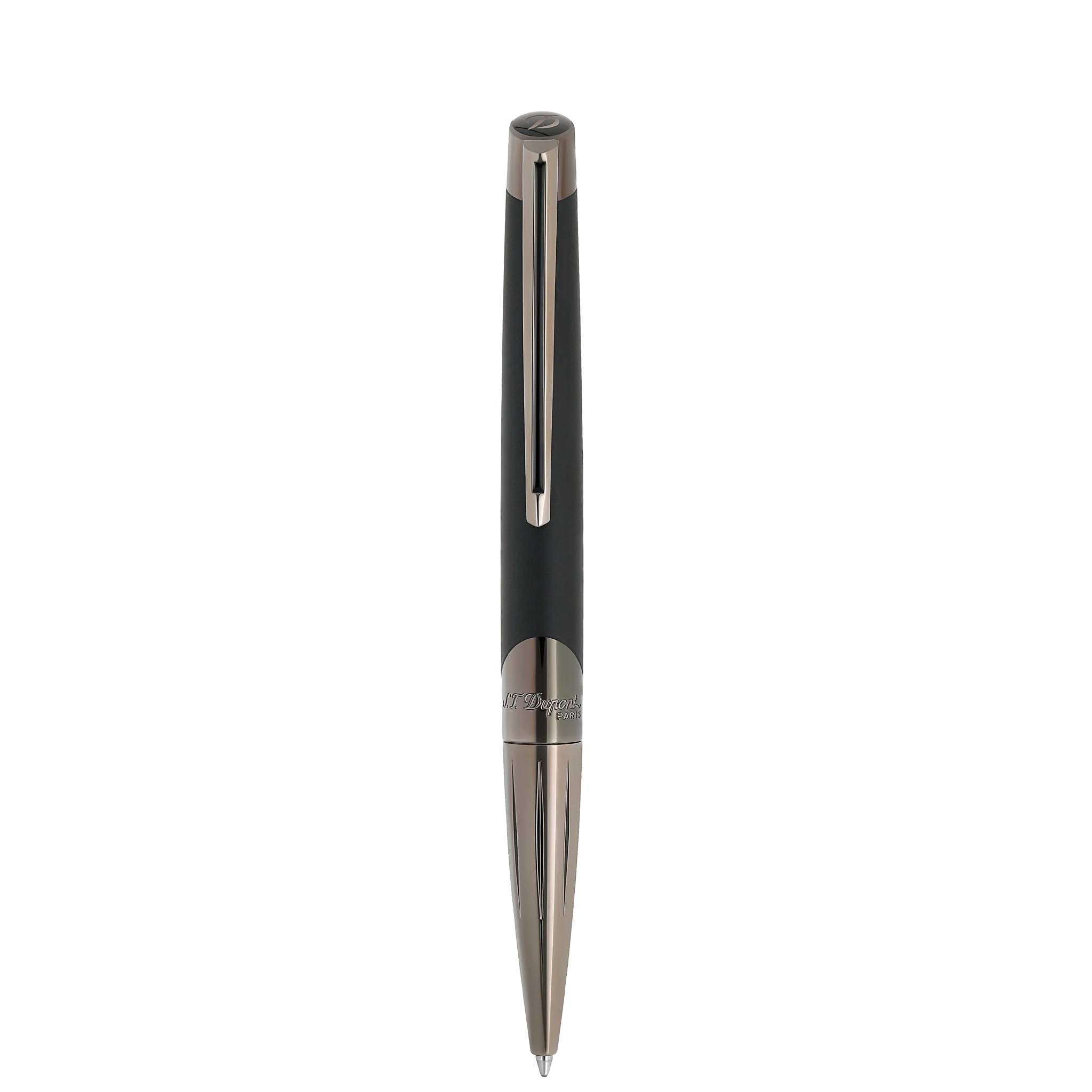 Penna Uomo Dupont Sfera Defi Acciaio Canna Di Fucile Opaco 405719