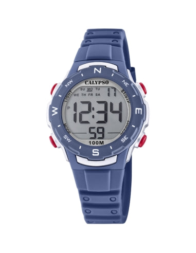 Orologio digitale Calypso Cinturino Gomma cassa in Plastica K5801/5