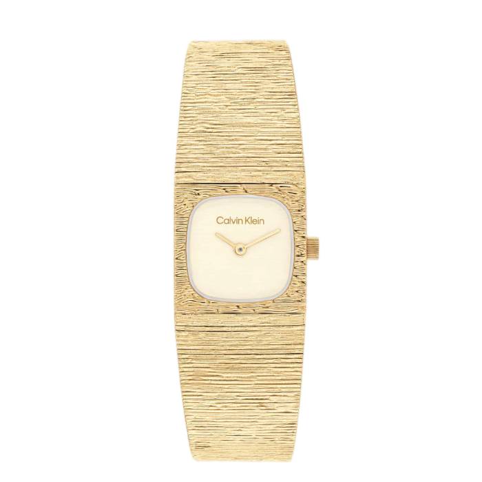 Orologio Donna Acciaio Oro Calvin Klein Quarzo Solo Tempo 25100178
