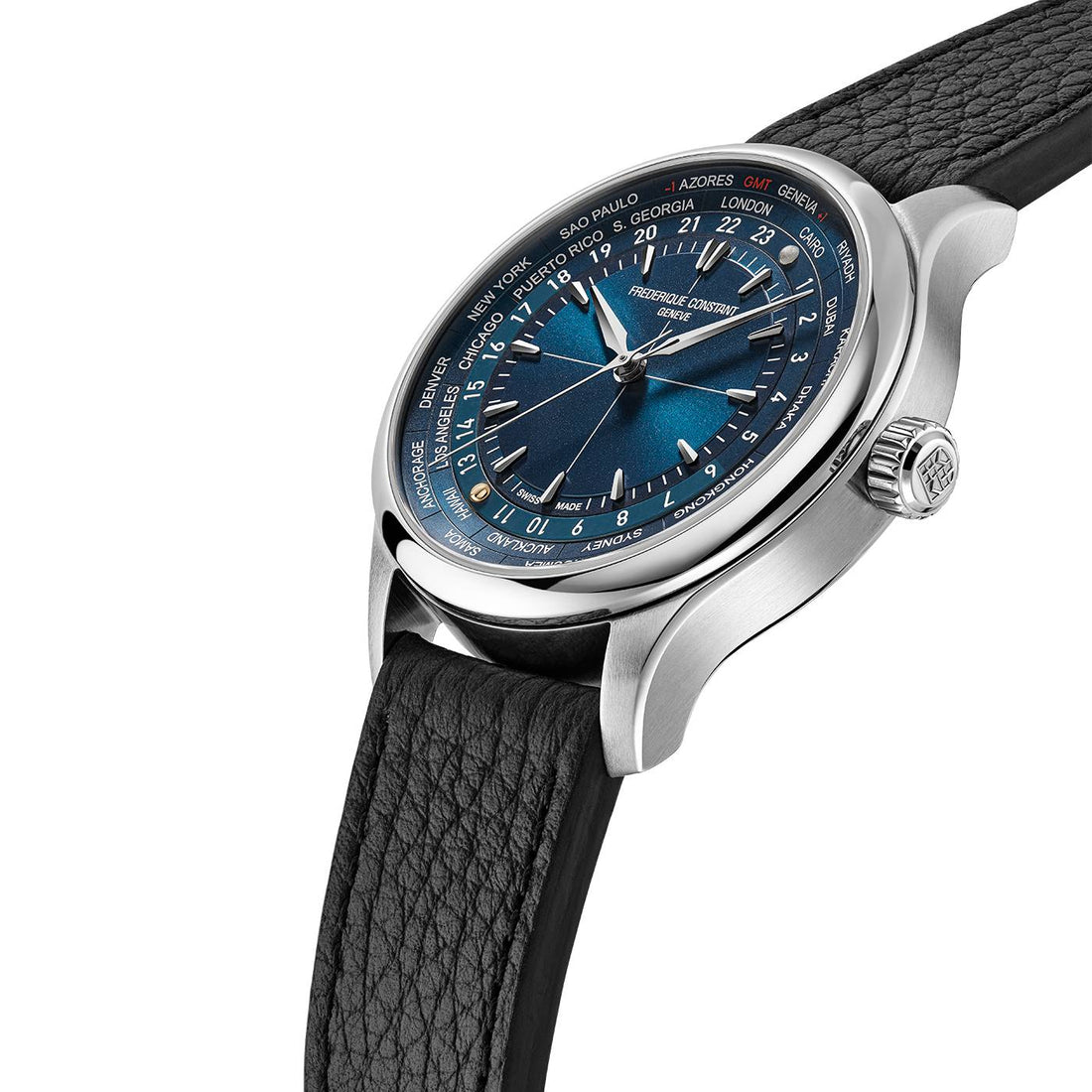 Orologio Uomo Frederique Constant Manifacture Worldtimer Watch Angels FC-718N4H6