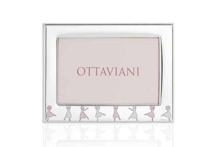 Portafoto Ottaviani Argento 999 Bimbo Macchinine 10x15 7018BC