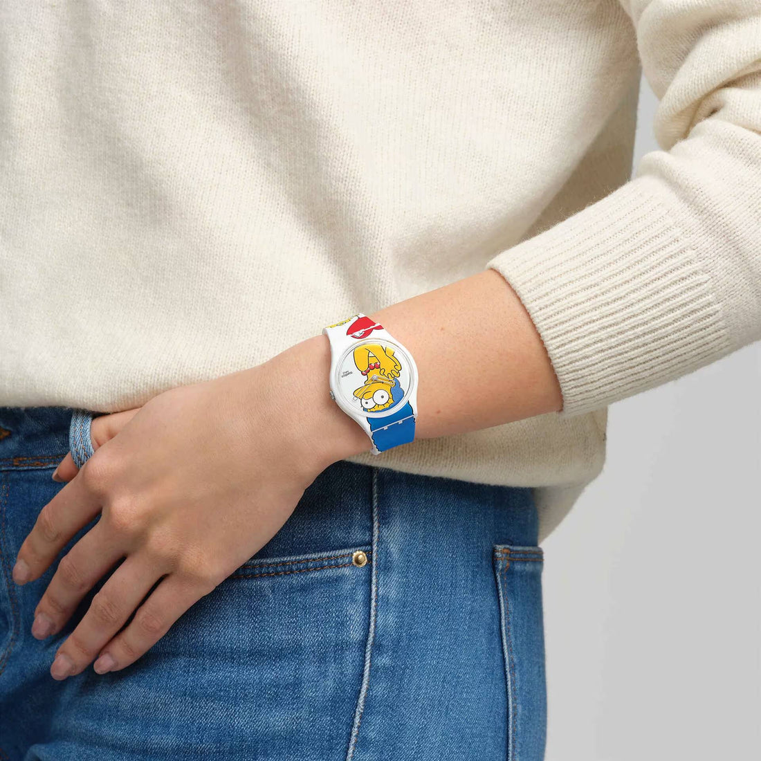 Orologio Donna Swatch Best Mom Ever Festa Della Mamma Marge Simpson SO28Z116