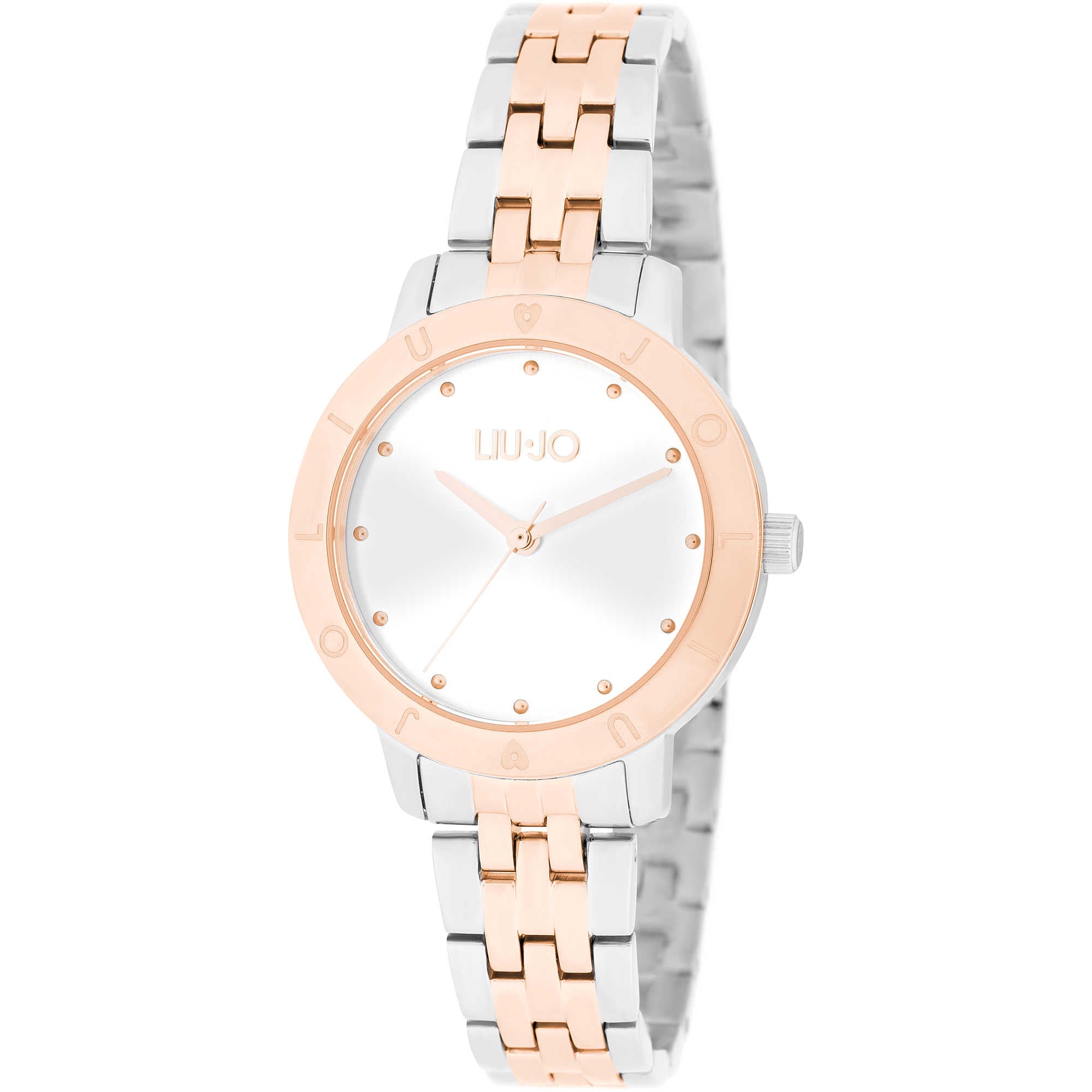Orologio Donna Liu Jo Luxury Acciaio Solo Tempo Quarzo Quadrante argento TLJ1814